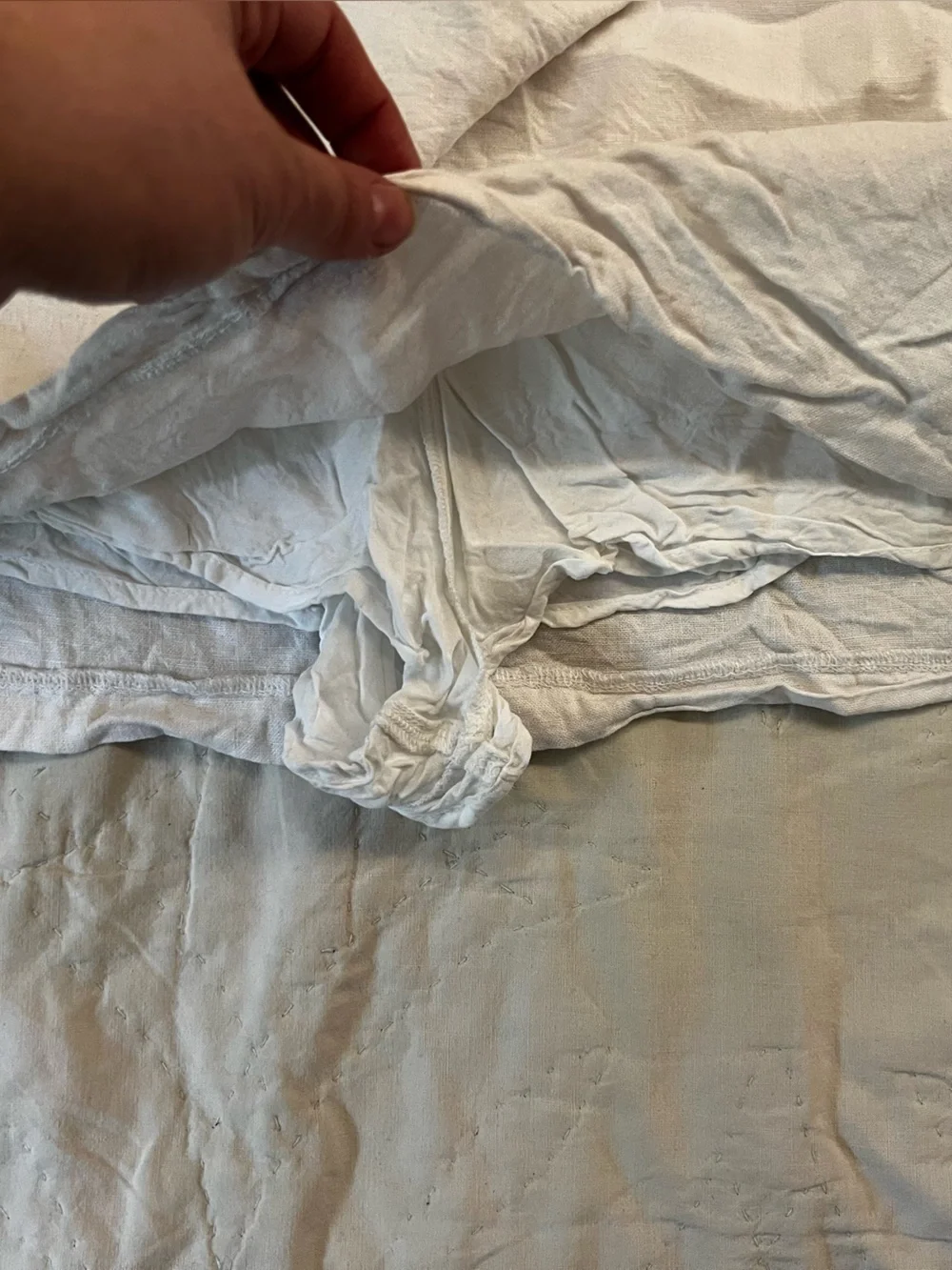 Abercrombie & Fitch Women’s Linen Faux Wrap Skort